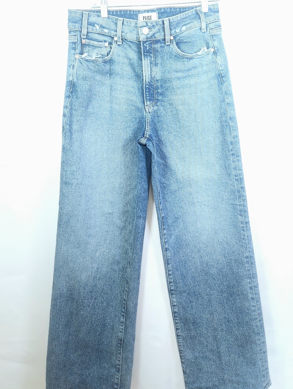 Paige Sasha Wide Leg Cats Meow Long Jeans 30